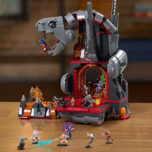 Masters of the Universe Mattel Brick Shop Construction Set Snake Mountain