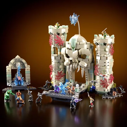 Masters of the Universe Mattel Brick Shop Construction Set Castle Grayskull
