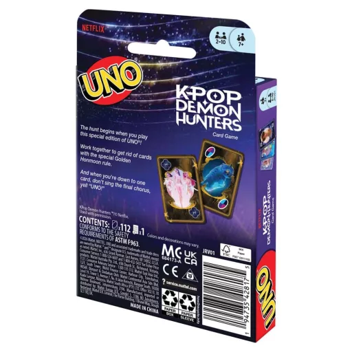 KPop Demon Hunters UNO Card Game