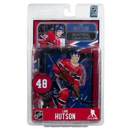 NHL McFarlane SportsPicks Action Figure Lane Hutson (Montreal Canadiens Heritage Classic) 18 cm