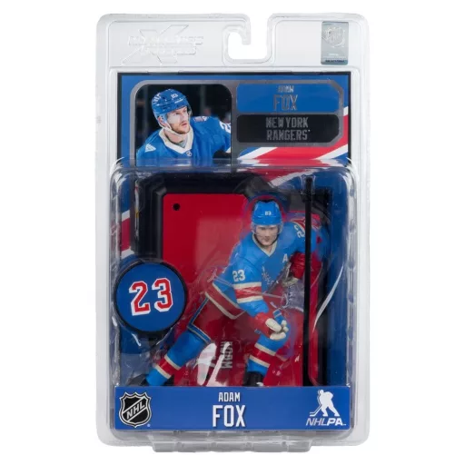 NHL McFarlane SportsPicks Action Figure Adam Fox (New York Rangers Centennial) 18 cm