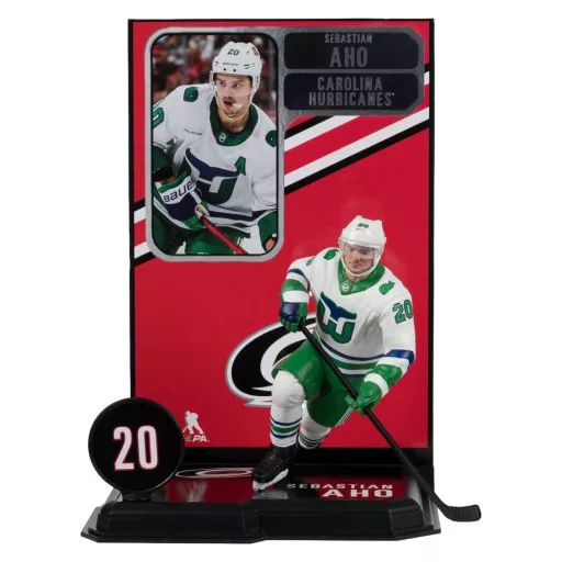 NHL McFarlane SportsPicks Action Figure Sebastian Aho (Hartford Whalers Retro) 18 cm