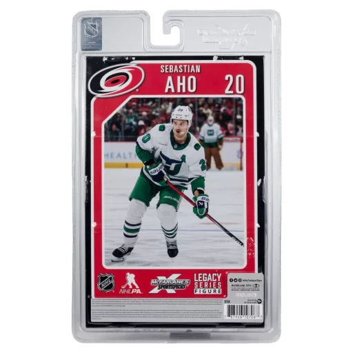 NHL McFarlane SportsPicks Action Figure Sebastian Aho (Hartford Whalers Retro) 18 cm