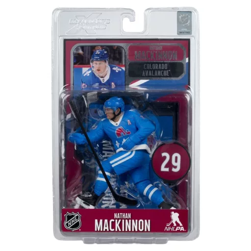 NHL McFarlane SportsPicks Action Figure Nathan MacKinnon (Quebec Nordiques Retro) 18 cm
