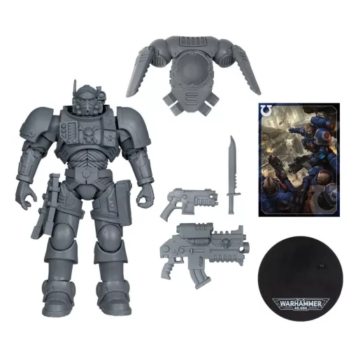Warhammer 40,000 Action Figure Lieutenant in Phobos Armor (Ultramarines) (Artist Proof) 18 cm