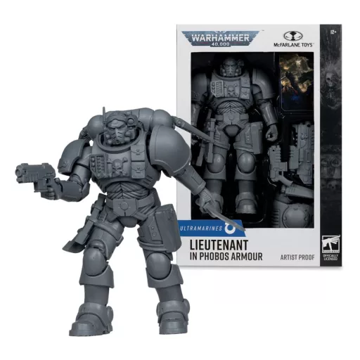 Warhammer 40,000 Action Figure Lieutenant in Phobos Armor (Ultramarines) (Artist Proof) 18 cm