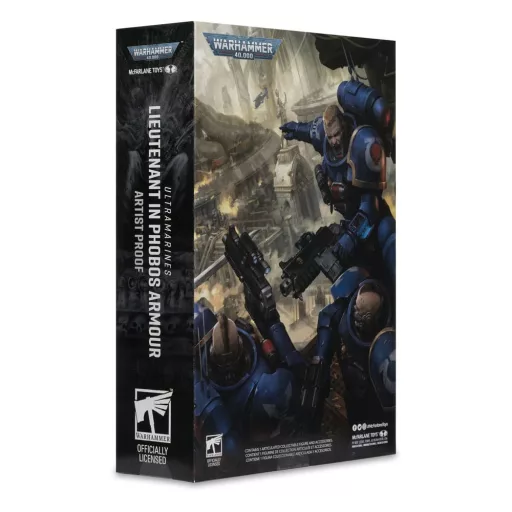 Warhammer 40,000 Action Figure Lieutenant in Phobos Armor (Ultramarines) (Artist Proof) 18 cm