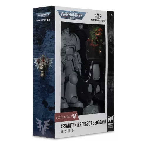 Warhammer 40,000 Action Figure Assault Intercessor Sergeant (Blood Angel) (Artist Proof) 18 cm