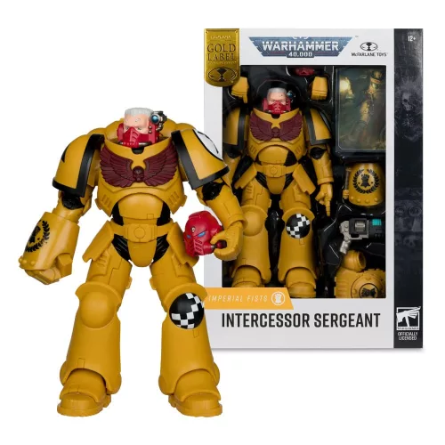 Warhammer 40,000 Action Figure Intercessor Sergeant (Imperial Fist) (Gold Label) 18 cm