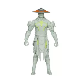   Mortal Kombat Figura Glow in the Dark Edition Raiden (Gold Label) 18 cm