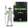 Mortal Kombat Figura Glow in the Dark Edition Raiden (Gold Label) 18 cm