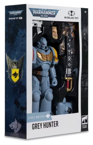 Warhammer 40,000 Action Figure Grey Hunter (Space Wolves) 18 cm