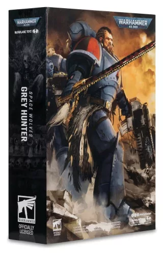 Warhammer 40,000 Action Figure Grey Hunter (Space Wolves) 18 cm