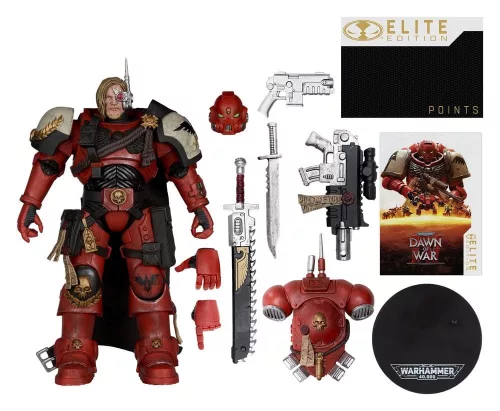 Warhammer 40,000 Dawn of War McFarlane Elite Edition Action Figure Captain Cyrus (Dawn of War 4) 20 cm