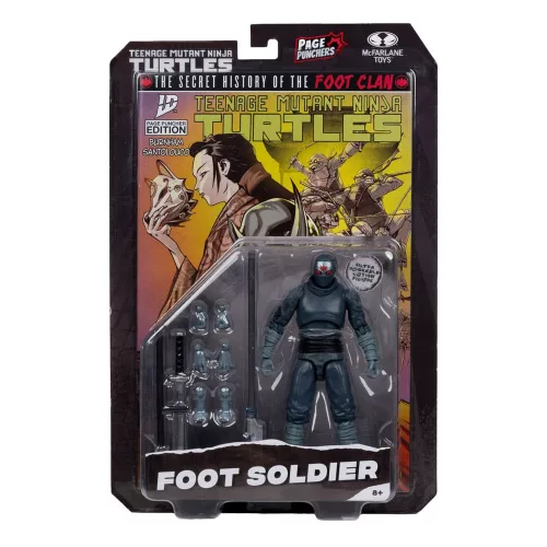 Teenage Mutant Ninja Turtles Page Punchers Action Figure Foot Soldier 14 cm