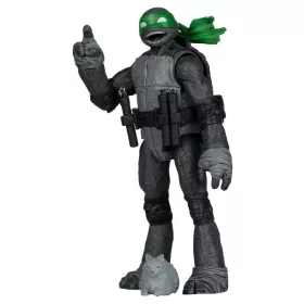   Teenage Mutant Ninja Turtles Page Punchers Action Figure Michelangelo (Black White & Green) (Red Platinum Edition) 13 cm