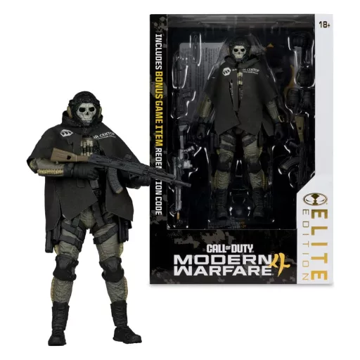 Call of Duty McFarlane Elite Edition Deluxe Action Figure Ghost (Call of Duty: Modern Warfare 4) #19 18 cm