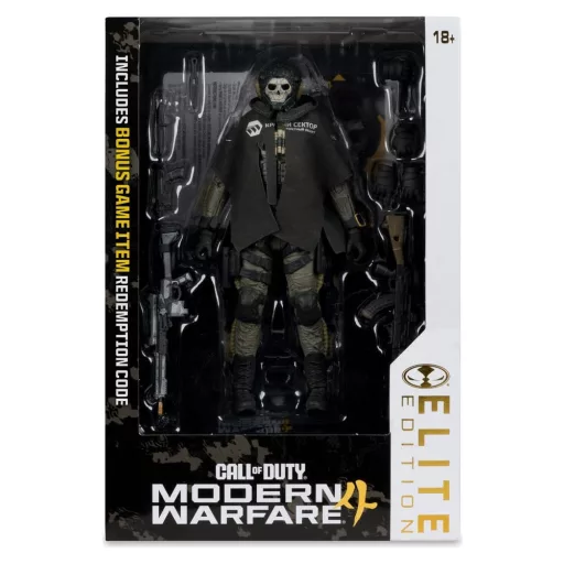 Call of Duty McFarlane Elite Edition Deluxe Action Figure Ghost (Call of Duty: Modern Warfare 4) #19 18 cm