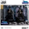 The Blues Brothers Movie Maniacs PVC Statue 2-Pack Jake & Elwood Blues (Gold Label) 15 cm - Severely damaged packaging