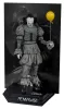 It Welcome to Derry Movie Maniacs Figure Pennywise (Black & White) 16 cm
