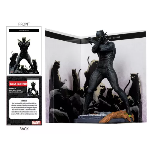 Marvel Collection PVC Szobor 1/10 Black Panther (Marvel Knights #4)17 cm