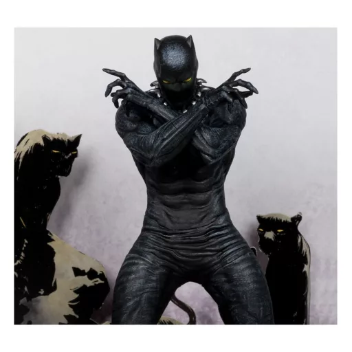Marvel Collection PVC Szobor 1/10 Black Panther (Marvel Knights #4)17 cm