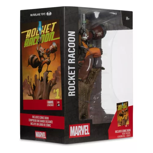 Marvel Collection PVC Statue 1/6 Rocket Racoon (Rocket Racoon: A Chasing Tale #1) 18 cm
