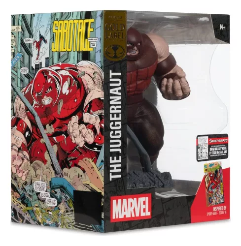 Marvel Collection PVC Statue 1/10 The Juggernaut (Spider-Man #16) Gold Label 17 cm