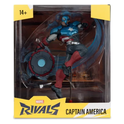 Marvel Rivals Collection 1/10 Action Figure Captain America 20 cm