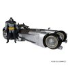 DC Multiverse Jármű White Knight Batmobile (Gold Label) 18 cm