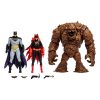 DC Multiverse Figurák Multipack Clayface, Batman & Batwoman (DC Rebirth) (Gold Label) 18 cm