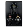 DC Direct Super Powers Action Figures Batman, Superman & Wonder Woman Black & White Accent Edition Gold Label 13 cm