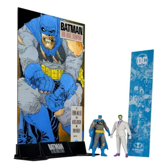   DC Direct Page Punchers Action Figure 2-Pack Batman & The Joker (Batman: The Dark Knight Returns) 8 cm