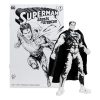 DC Direct Page Punchers Figurák & Comic Book Pack of 4 Superman Series (Sketch Edition) (Gold Label) 18 cm