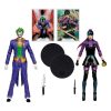 DC Multiverse Figurák Pack of 2 The Joker & Punchline 18 cm