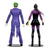 DC Multiverse Figurák Pack of 2 The Joker & Punchline 18 cm