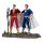DC Multiverse Figurák Pack of 2 Shazam (Battle Damage) & Freddie Freeman (Gold Label) 18 cm