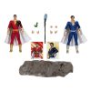 DC Multiverse Figurák Pack of 2 Shazam (Battle Damage) & Freddie Freeman (Gold Label) 18 cm