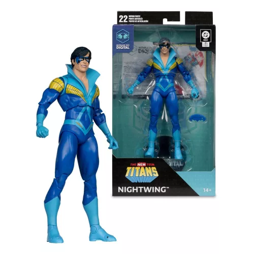 DC Direct McFarlane Toys Digital Action Figure Nightwing (Teen Titans) 18 cm