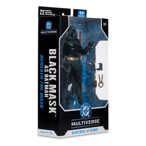 DC Multiverse Action Figure Black Mask as Batman (Beneath the Mask) 18 cm