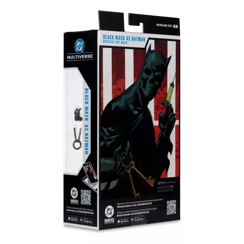 DC Multiverse Action Figure Black Mask as Batman (Beneath the Mask) 18 cm