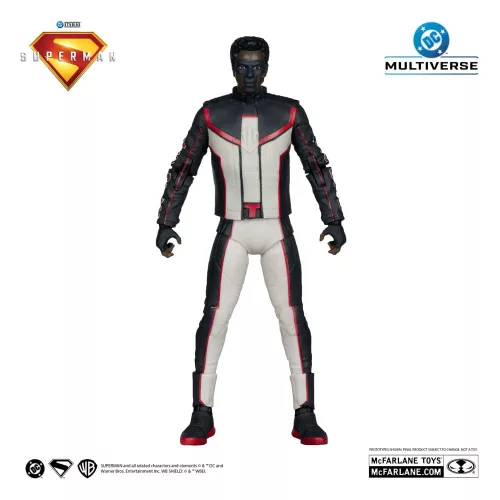 Superman (2025) DC Multiverse Deluxe Theatrical Edition Action Figure Mr. Terrific (Red Platinum Edition) 18 cm