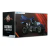 The Flash DC Multiverse Vehicle Batcycle with Batman