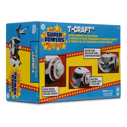 Superman (2025) DC Direct Super Powers Action Figure with Vehicle Mr. Terrific & T-Craft