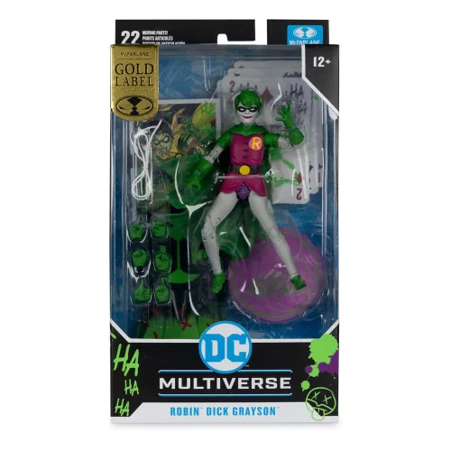 DC Rebirth DC Multiverse Action Figure Robin (Dick Grayson) (Jokerized) (Gold Label) 18 cm