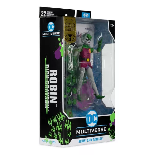 DC Rebirth DC Multiverse Action Figure Robin (Dick Grayson) (Jokerized) (Gold Label) 18 cm