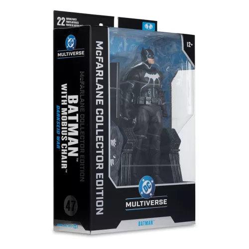 DC Multiverse McFarlane Collector Edition Action Figure #47 Batman & Mobius Chair (Darkseid War) 18 cm