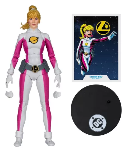 DC Multiverse Action Figure Saturn Girl (DC Classic) (Red Platinum Edition) 18 cm