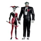 Batman: The Animated Series DC Direct Action Figures Harley Quinn & The Joker (Mad Love) (Gold Label) 18 cm