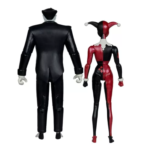 Batman: The Animated Series DC Direct Action Figures Harley Quinn & The Joker (Mad Love) (Gold Label) 18 cm